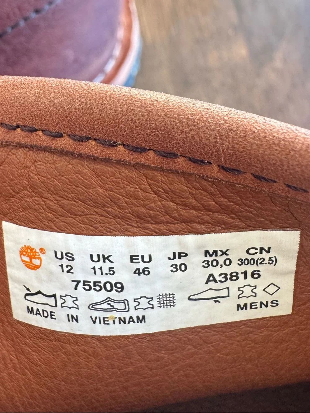 NEW Timberland Wodehouse Men’s Chukka Boot Sz. 12M Leather Brown 75509 NWOB $300